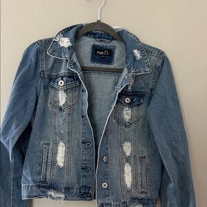 Rue21 Light Blue Denim Jacket